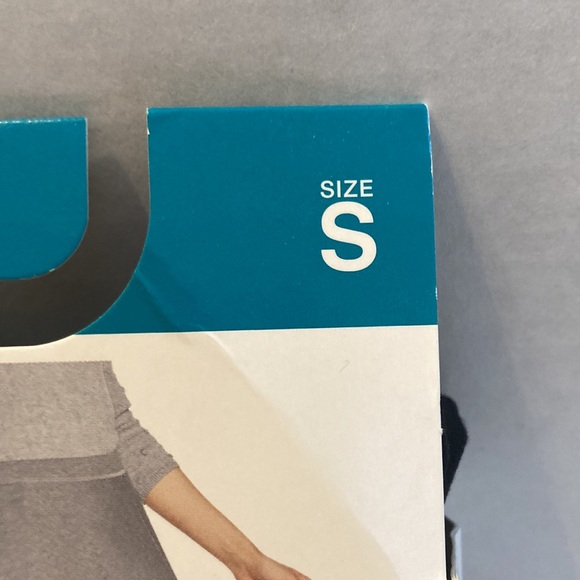 No Nonsense Super Opaque Control Top Tights Black Small - Picture 3 of 13